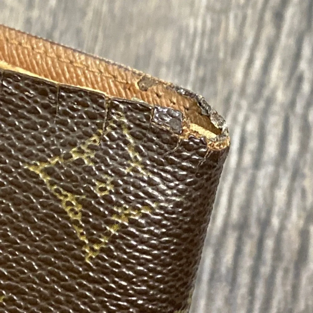 Louis Vuitton Brown Monogram Canvas Bifold Wallet